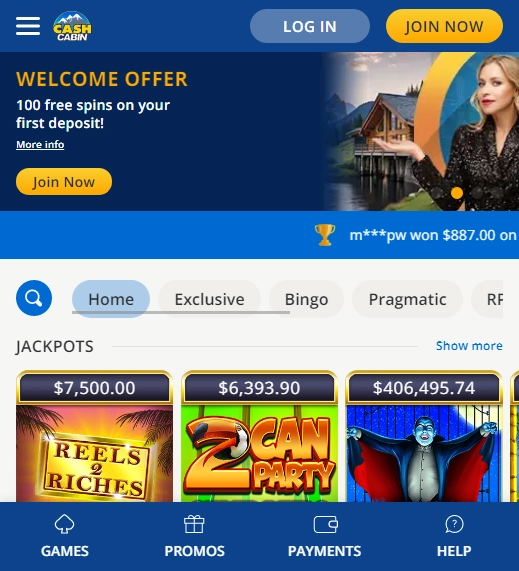 Cash Cabin Casino